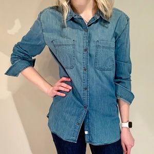 SOLD TREASURE & BOND DENIM BOYFRIEND SHIRT